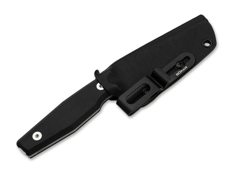 Böker Daily Knives AK4 14C28N – Feststehendes EDC & Outdoor Messer mit Richlite Griff | Made in Solingen