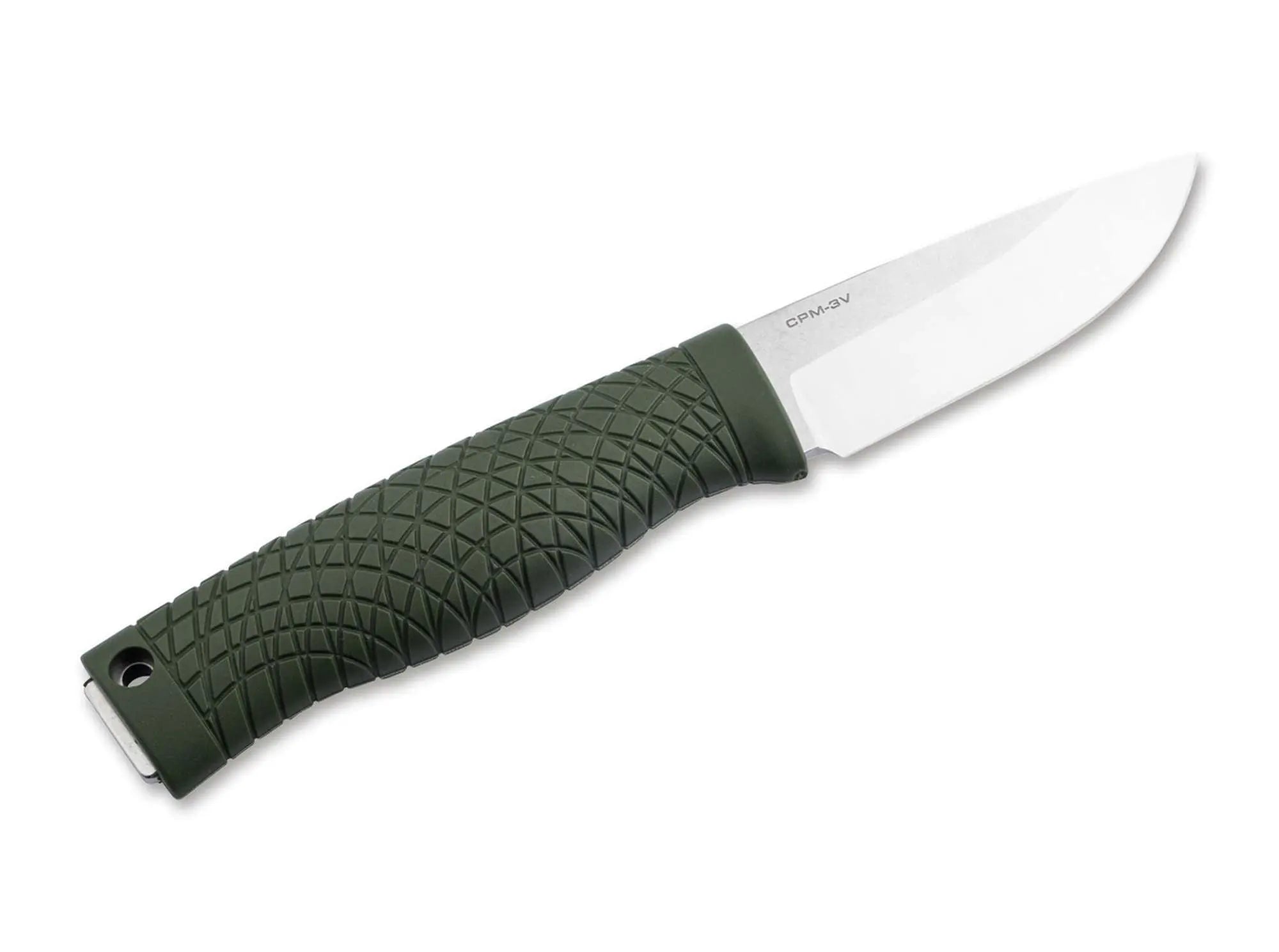 Böker Manufaktur Solingen Bronco Mini CPM-3V Green – Kompaktes Bushcraft-Messer mit Kydexscheide Böker Manufaktur Solingen