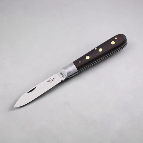 Otter 3-Nieten Messing – Taschenmesser Grenadill, C75 Carbon oder rostfrei 1.4034
