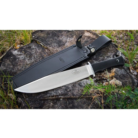 Fällkniven MB Modern Bowie – Bowiemesser mit Lederscheide