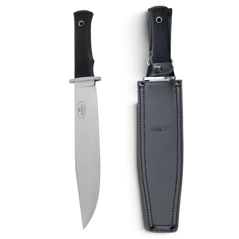 Fällkniven MB Modern Bowie – Bowiemesser mit Lederscheide
