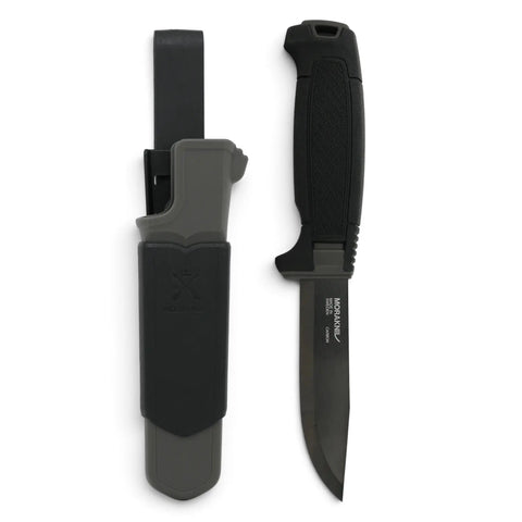 Morakniv Amberg BlackBlade (C) Black Skies Outdoormesser mit Click-On Scheide