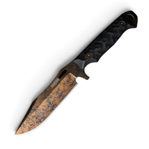 Dawson Knives Marauder Wildfire Black G10 mit Carbon-Fiber-Kydexscheide