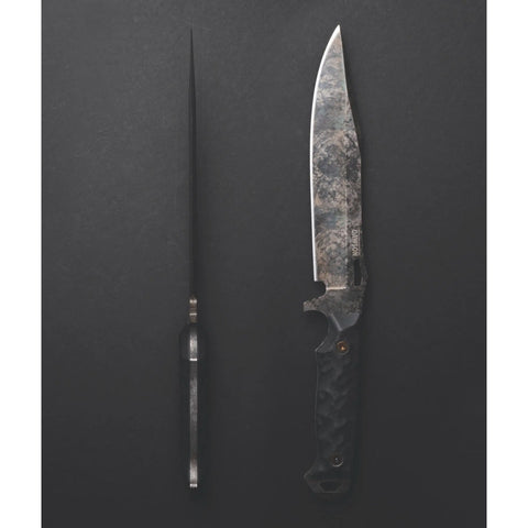 Dawson Knives Marauder XL Rainstorm Black G10 – 80CrV2 Survivalmesser