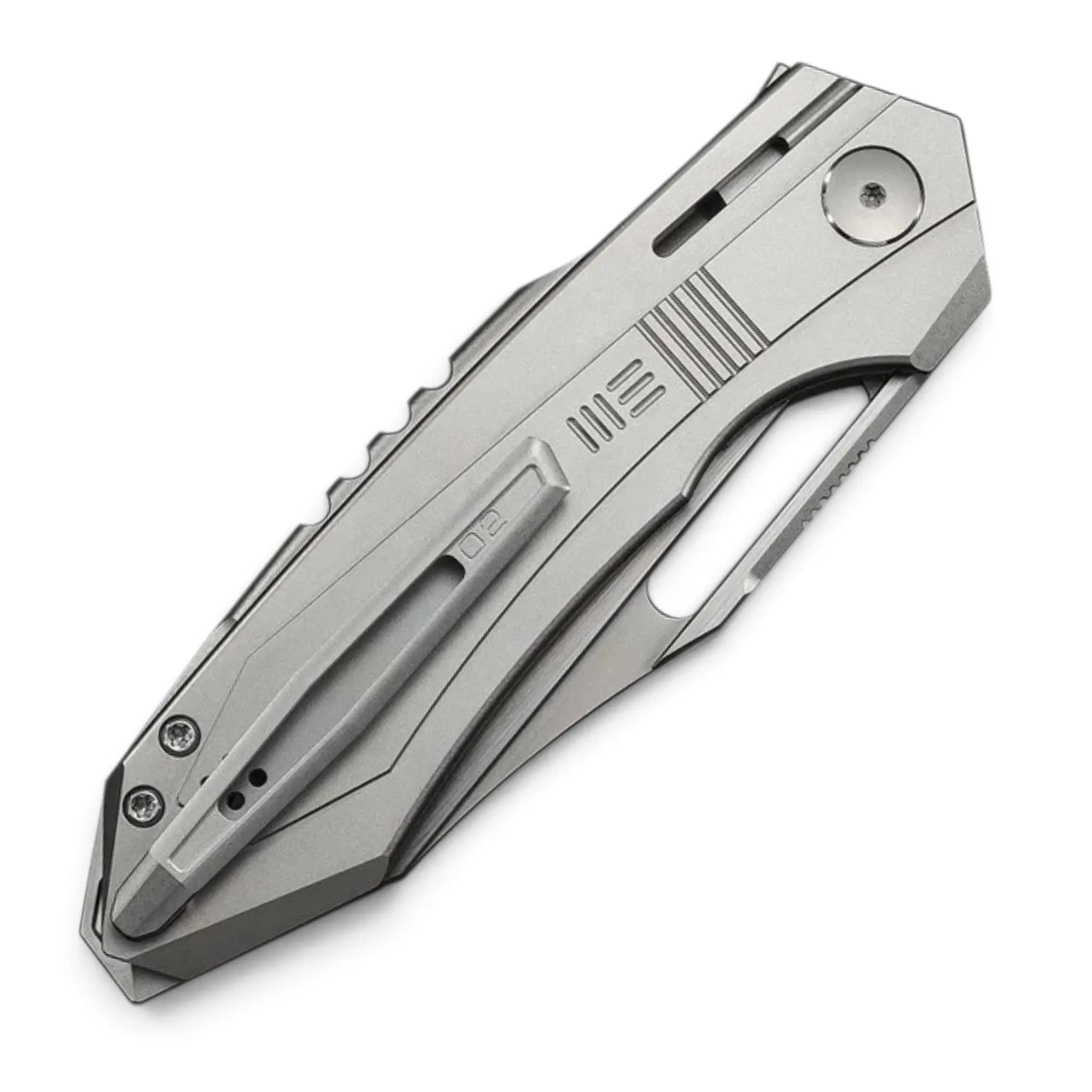 WE Knife Bogey Gray Ti – M390 Einhandmesser Limited Edition