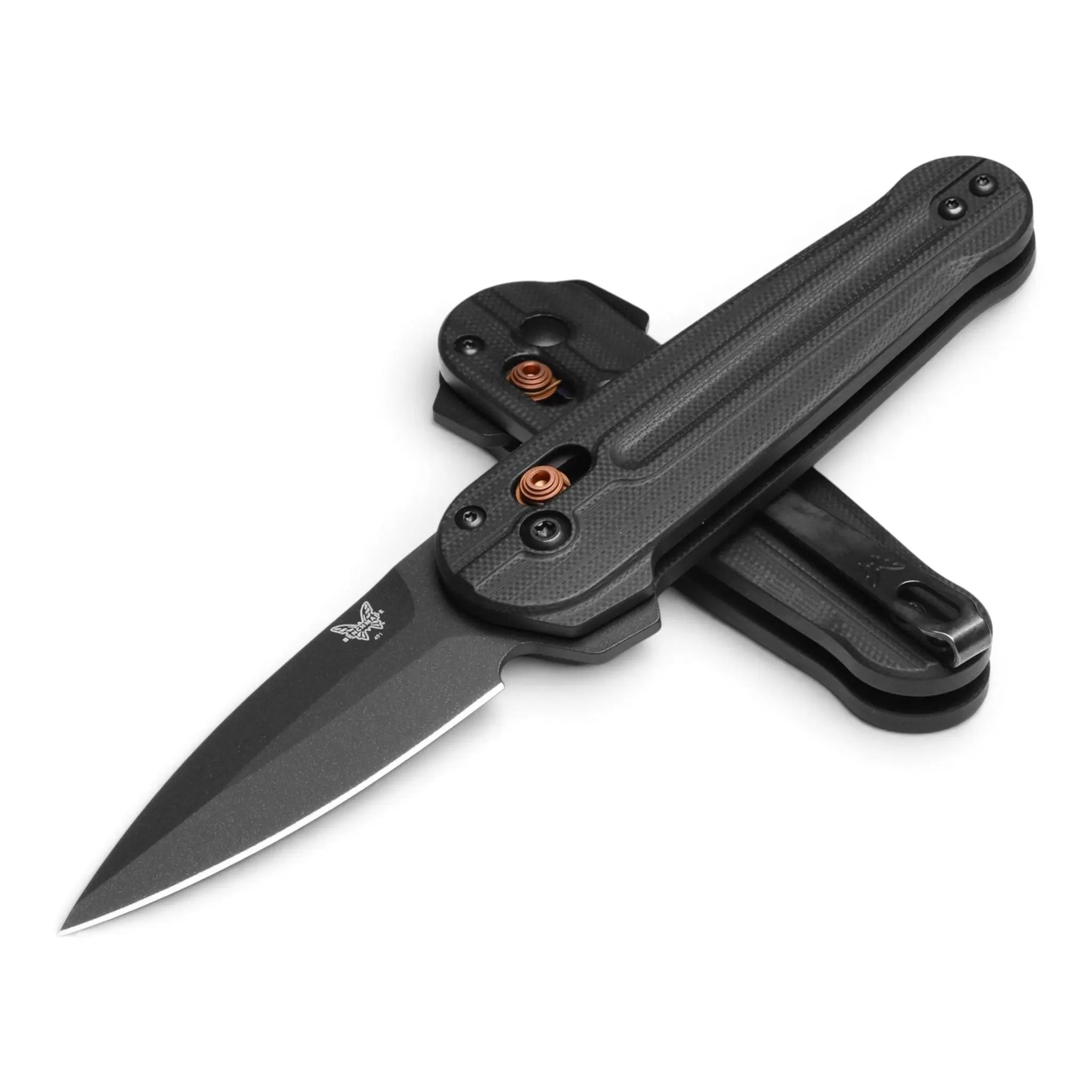Benchmade 491BK-02 Lowden Black – Einhandmesser CPM-S90V