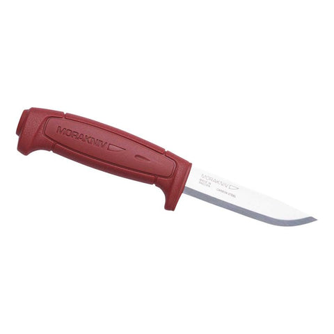 Morakniv Basic 511 (C) Arbeitsmesser – Carbonstahl 2 mm Klinge mit Scandi-Schliff | Made in Sweden
