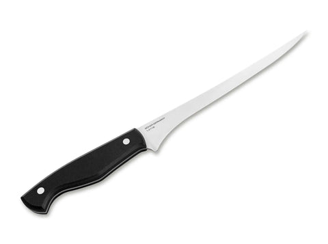 Böker Filetiermesser Fish & Hunt Schwarz – flexibles 1.4116-Filetiermesser aus Solingen