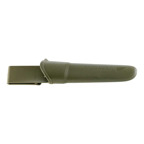Morakniv Companion (S) Outdoor Messer MG – 12C27 Edelstahl mit Scandi-Schliff & rutschfestem Griff