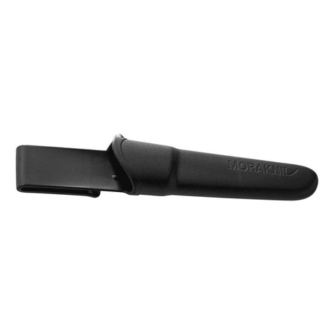 Morakniv Companion (S) Outdoor Messer Black – 12C27 Edelstahl mit Scandi-Schliff & rutschfestem Griff