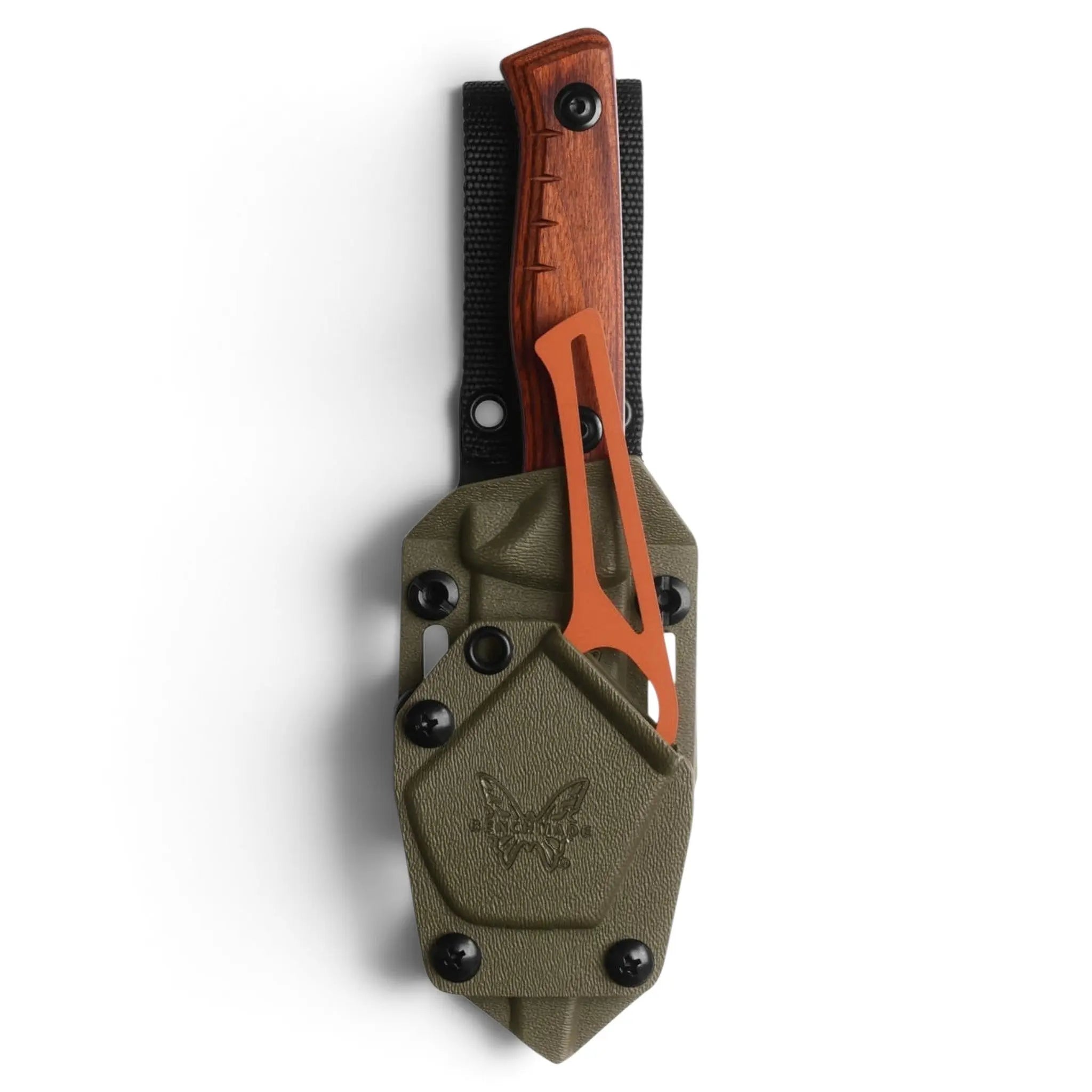 Benchmade 15650-COM SlipRidge Fixed Wood mit Gut Hook