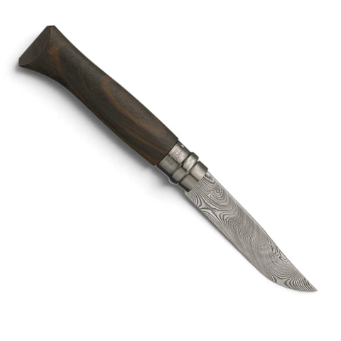 Opinel No. 08 Damas Ziricote – Damasteel-Klinge, Limited Edition