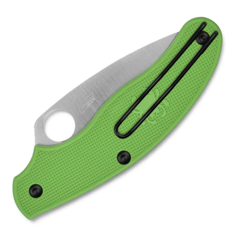 Spyderco UK Penknife™ Salt® Green FRN LC200N SpyderEdge (C94SGR) 42a konform