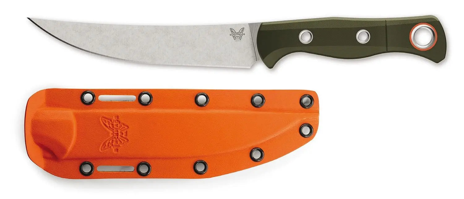 Benchmade 15500-3 Meatcrafter CPM-S45VN – Jagd- & Fleischmesser G10 Green Benchmade