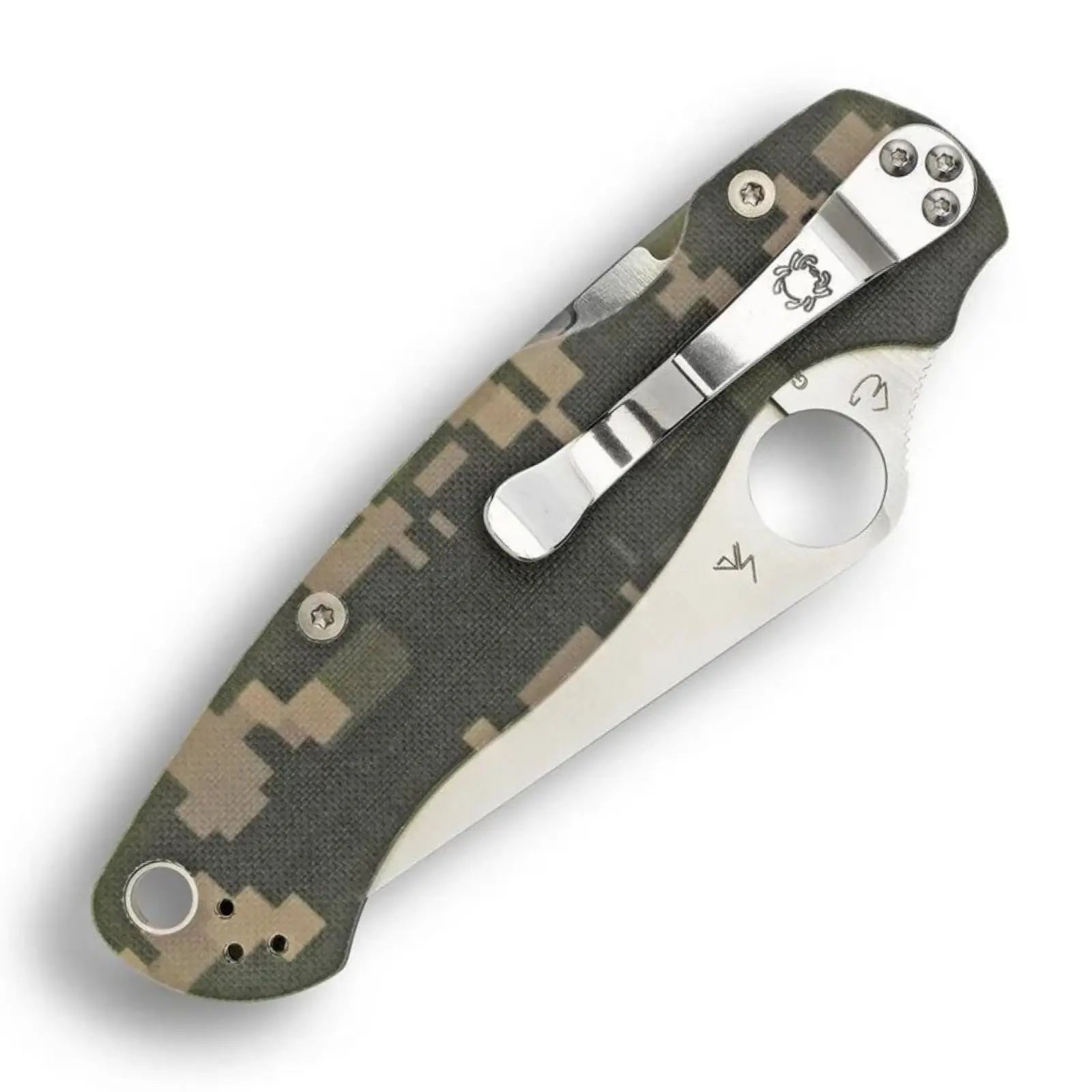 Spyderco C81GPCMO2 Para Military 2 – CPM-S45VN, G-10 Camo Griff, USA Spyderco
