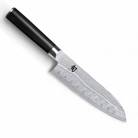 KAI Shun DM-0718 Santoku 18 cm – Damaszenerstahl, VG-MAX Kern, Kullenschliff KAI
