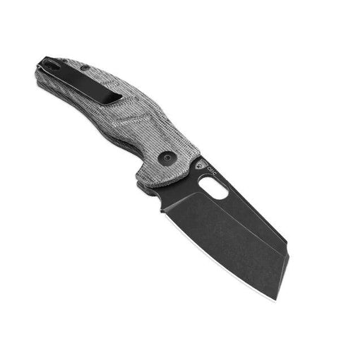 Kizer Sheepdog C01C Micarta Black Button Lock