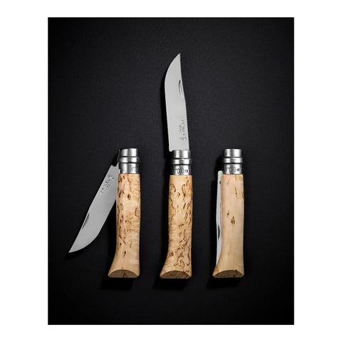 Opinel  No 08 SAMPO, Maserbirke LIMITED EDITION!