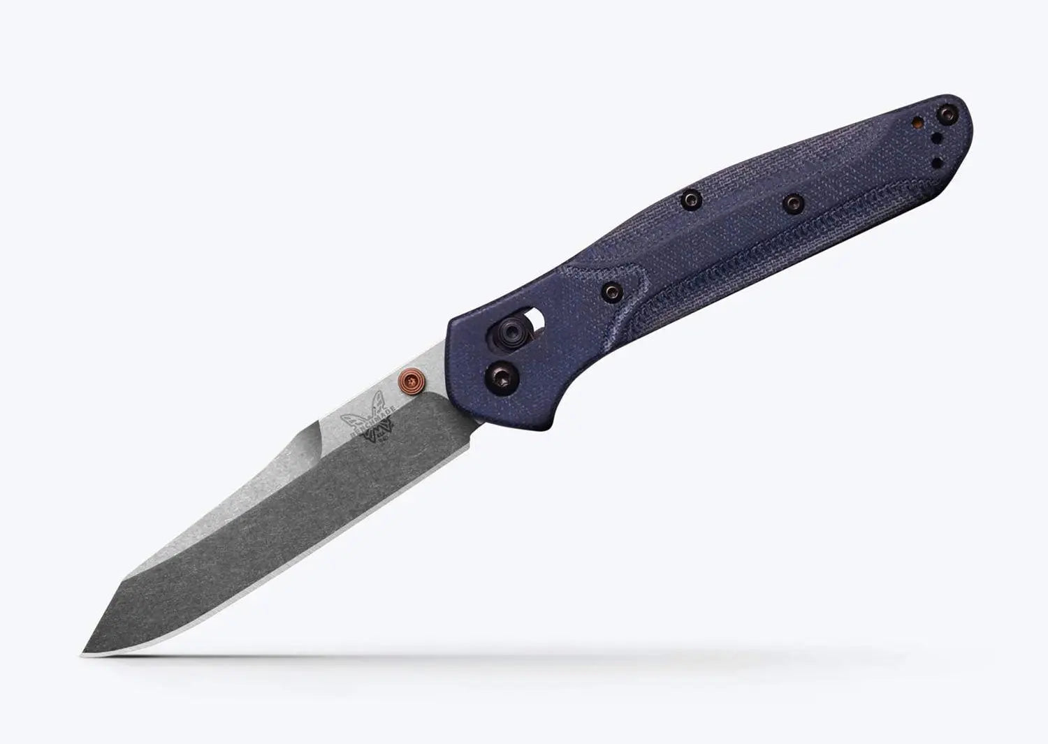Benchmade 940-04 Osborne – Blue Denim Micarta, M390, AXIS Lock Benchmade