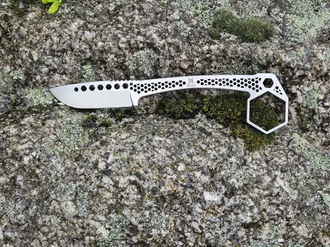 Midgards Messer Honeycomb Balance Line – ultraleichtes feststehendes EDC- & Neck Knife Midgards-Messer
