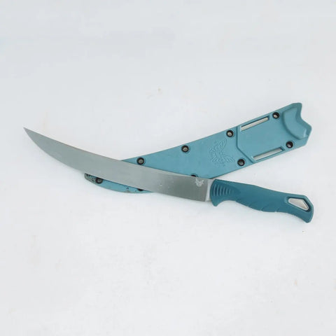 Benchmade 18020 Fishcrafter 9” – MagnaCut Filetiermesser, Blue Santoprene Griff Benchmade