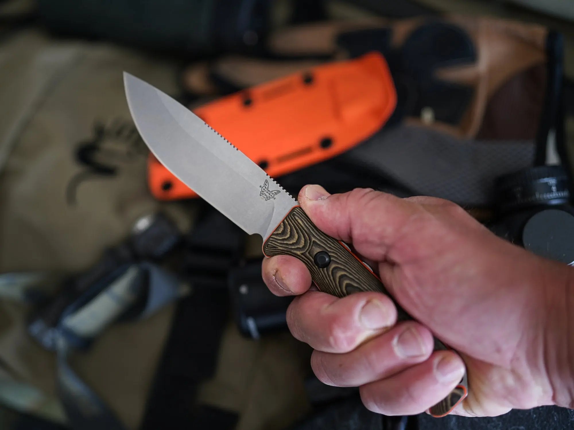 Benchmade 15002-1 Saddle Mountain Skinner – CPM-S90V, Richlite Griff, Hunt Line Benchmade