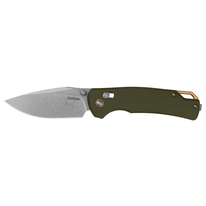 Kershaw Proximal Taschenmesser – D2 Stahl, DuraLock & G10 Griff | Präzises EDC Messer Kershaw
