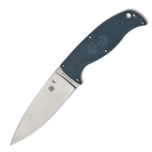 Spyderco FB31PBL2K390 Enuff 2 – K390 Tool Steel | Blue FRN | Made in Japan Spyderco