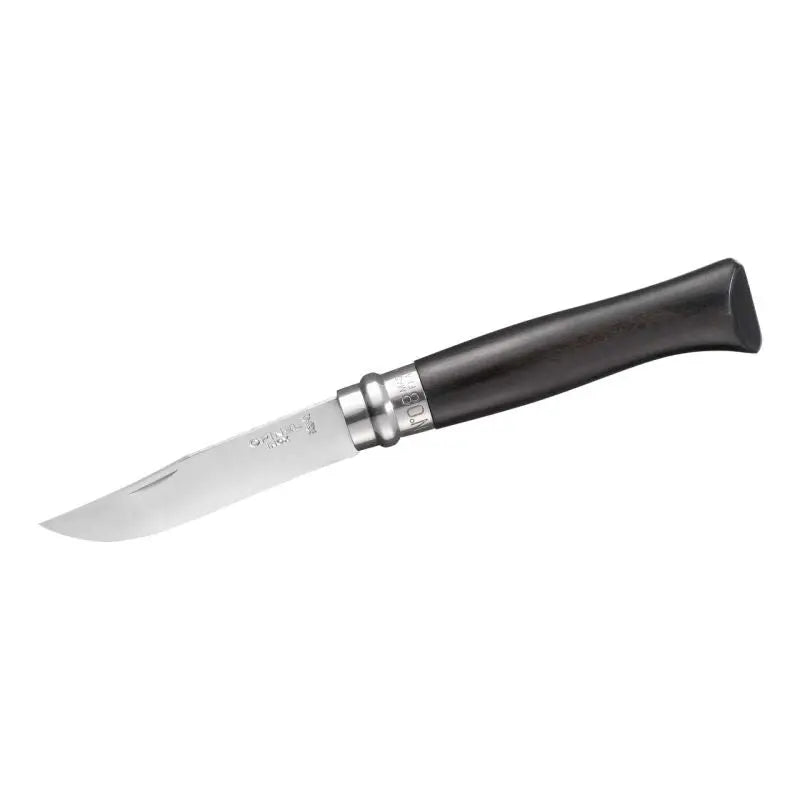 Opinel N°08 Ebenholz – Luxus-Taschenmesser mit tiefschwarzem Holzgriff & polierter Edelstahlklinge Opinel