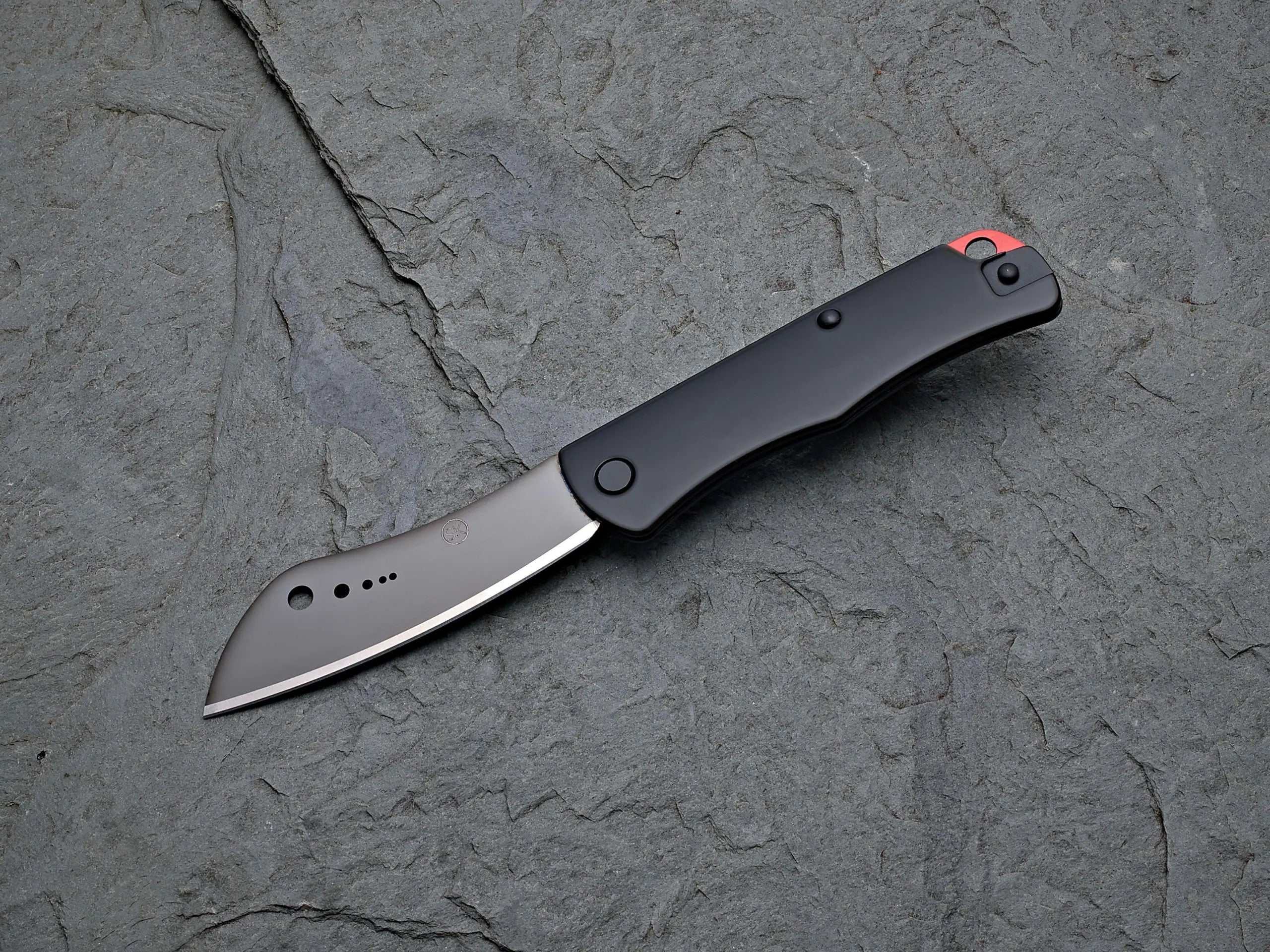Sandrin Knives Lanzo SK-2 Slipjoint Messer 71 HRC – Wolframcarbid Klinge StaySharp EDC Sandrin KNIVES