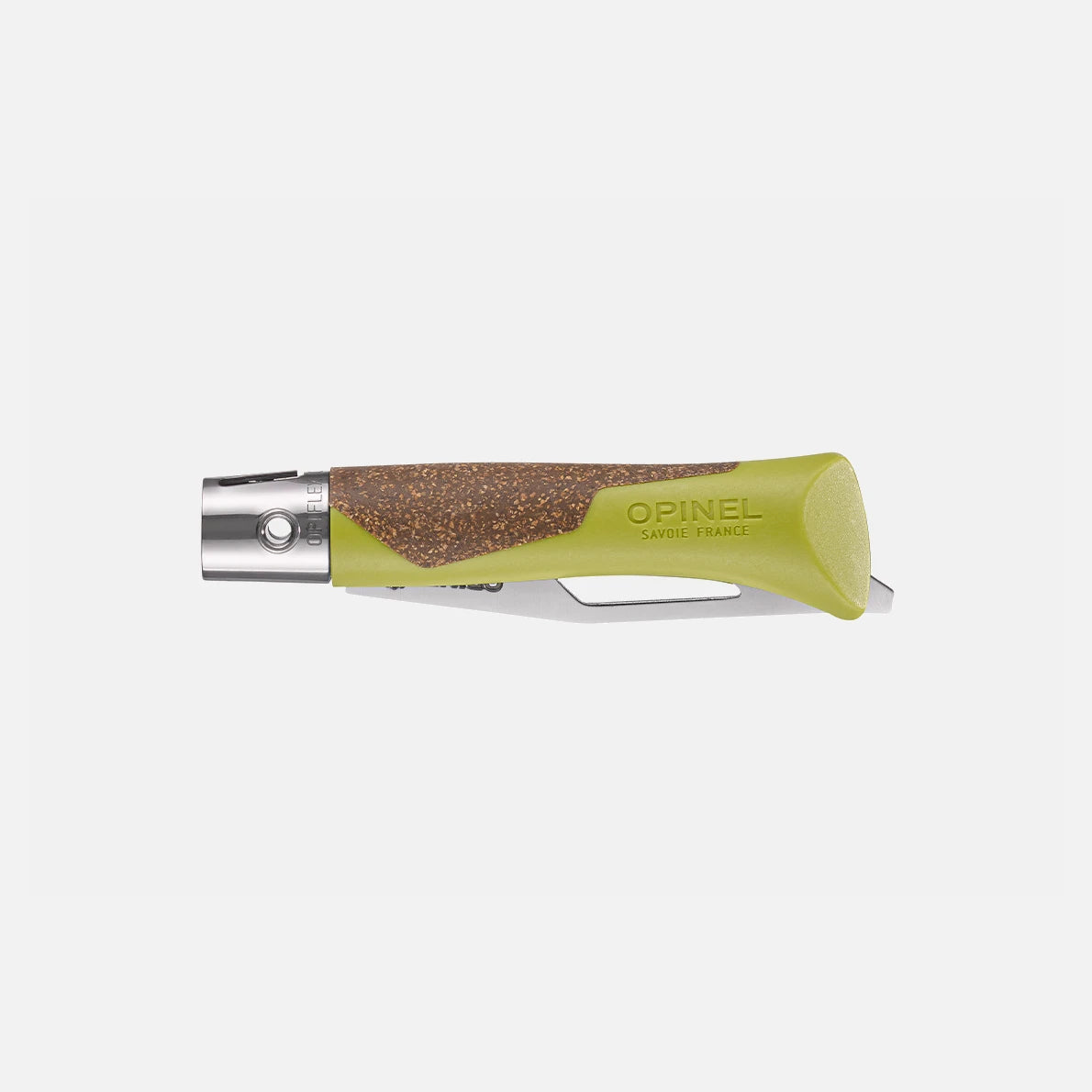 Opinel néo7 Alpine Linde – Taschenmesser für den Bergsport