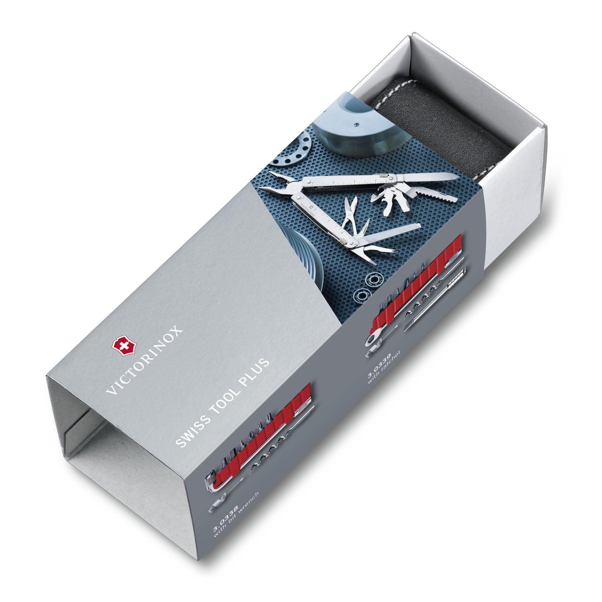 Victorinox Swiss Tool X Plus Ratchet Silber 3.0339.L