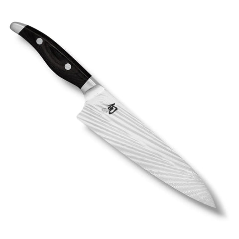 KAI Shun Nagare Black Kochmesser 20 cm – NDC-0706S | Premium Dual-Core Damastmesser KAI
