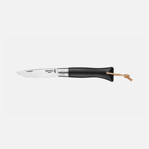 Opinel néo6 Opiflex Taschenmesser Ebenholz – 7 cm EDC, sicher & edel, Made in France Opinel