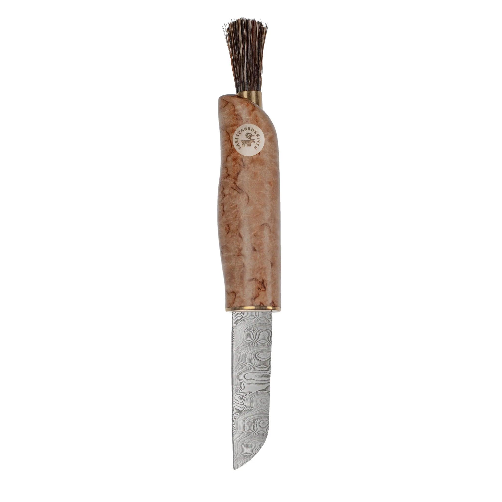 Karesuando Sponge knife Zwampe Natur Damasteel® Nordic light™