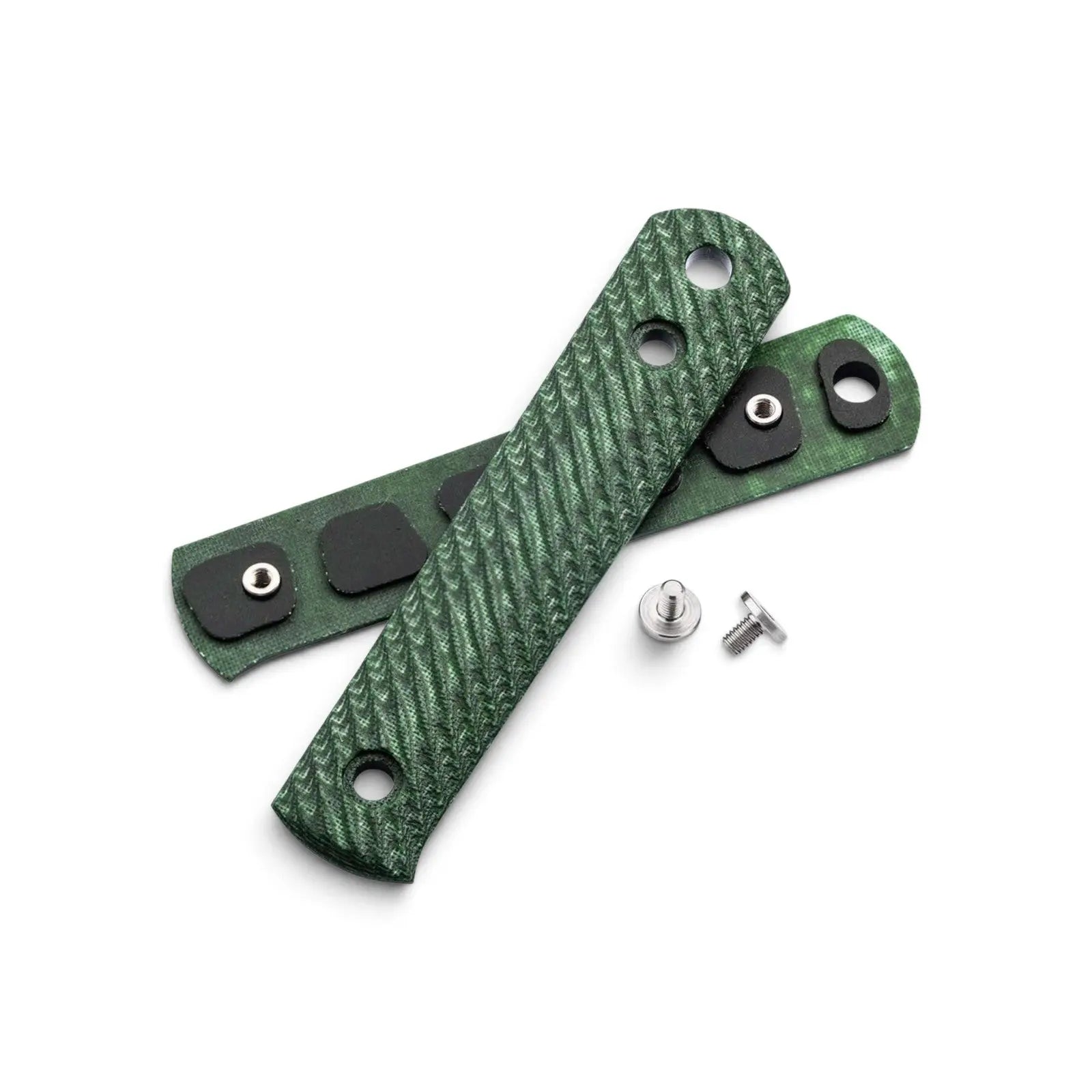 Böker BFF Packlite Griffschalen aus Leinen Micarta Bottle Grün mit Rope-Textur