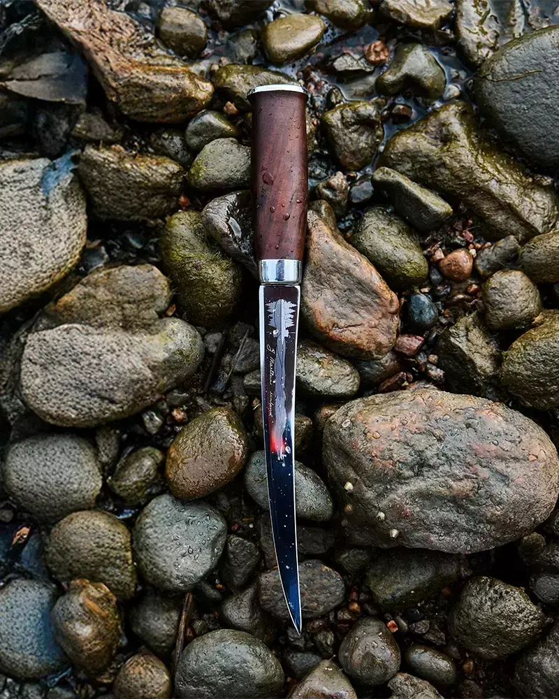 Marttiini Järvi Annual Knife 2026 – Limitiertes Jahresmesser, Fischfiletiermesser, Birkenholz Marttiini