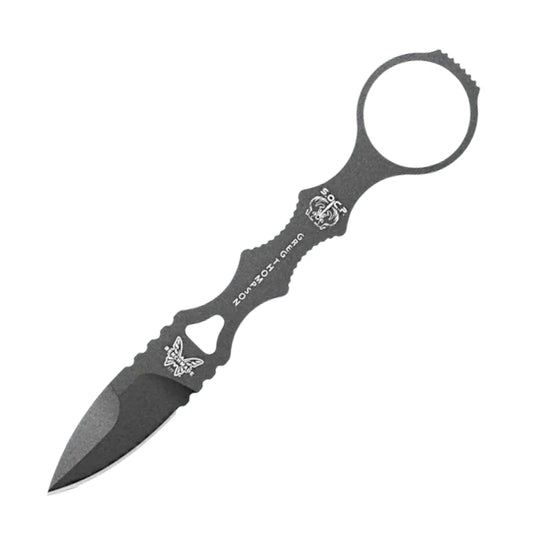 Benchmade 177GY Mini SOCP Dagger Tungsten Grey – 440C Dolch | Fixed Blade | USA Benchmade