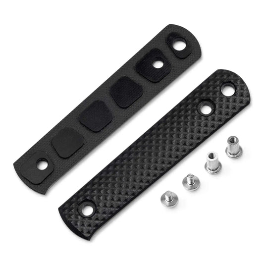 Böker BFF Packlite Griffschalen G10 Schwarz Pyramid
