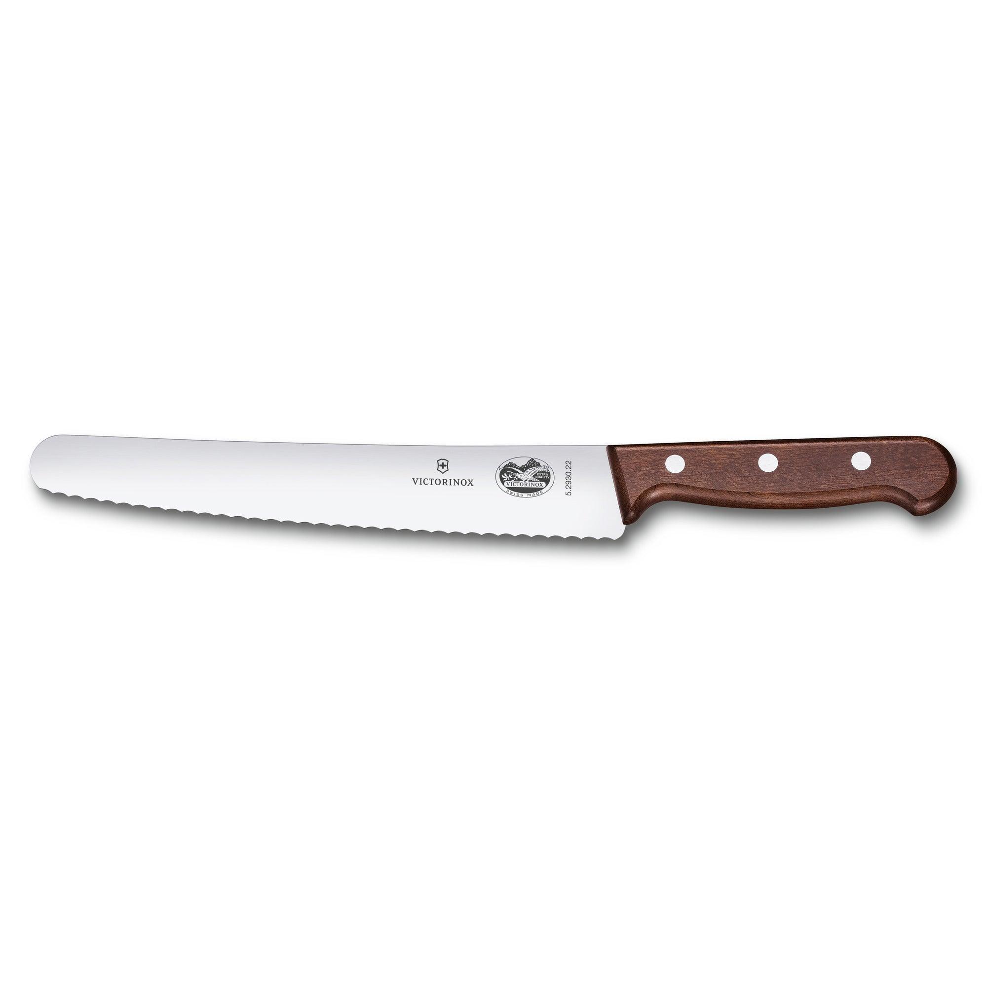 Victorinox Brot- und Konditormesser 22cm Geschenkschachtel Modifiziertes Ahornholz 5.2930.22G