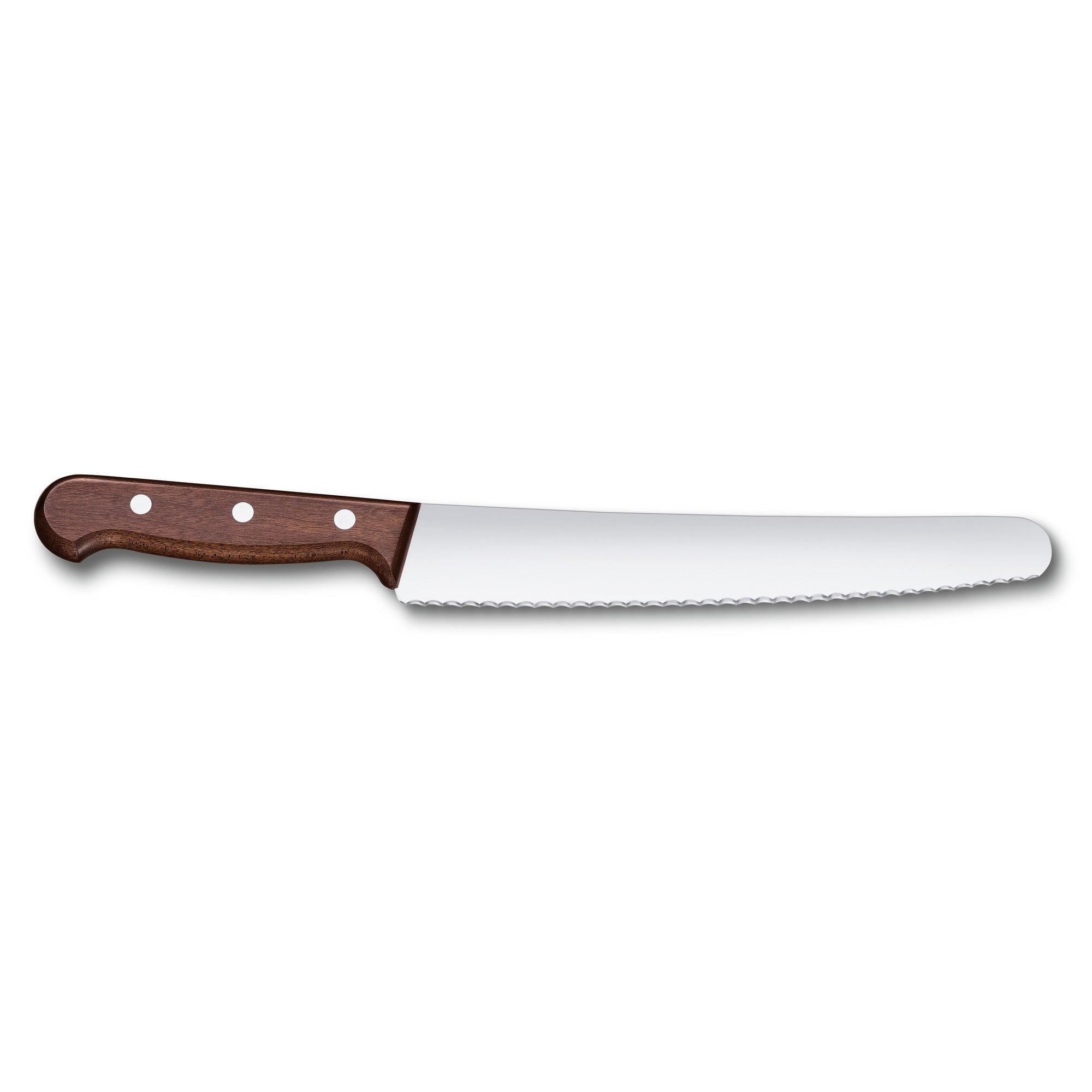 Victorinox Brot- und Konditormesser 22cm Geschenkschachtel Modifiziertes Ahornholz 5.2930.22G