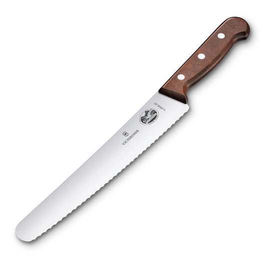 Victorinox Brot- und Konditormesser 22 cm 5.2930.22G – Messer mit Griff aus modifiziertem Ahornholz