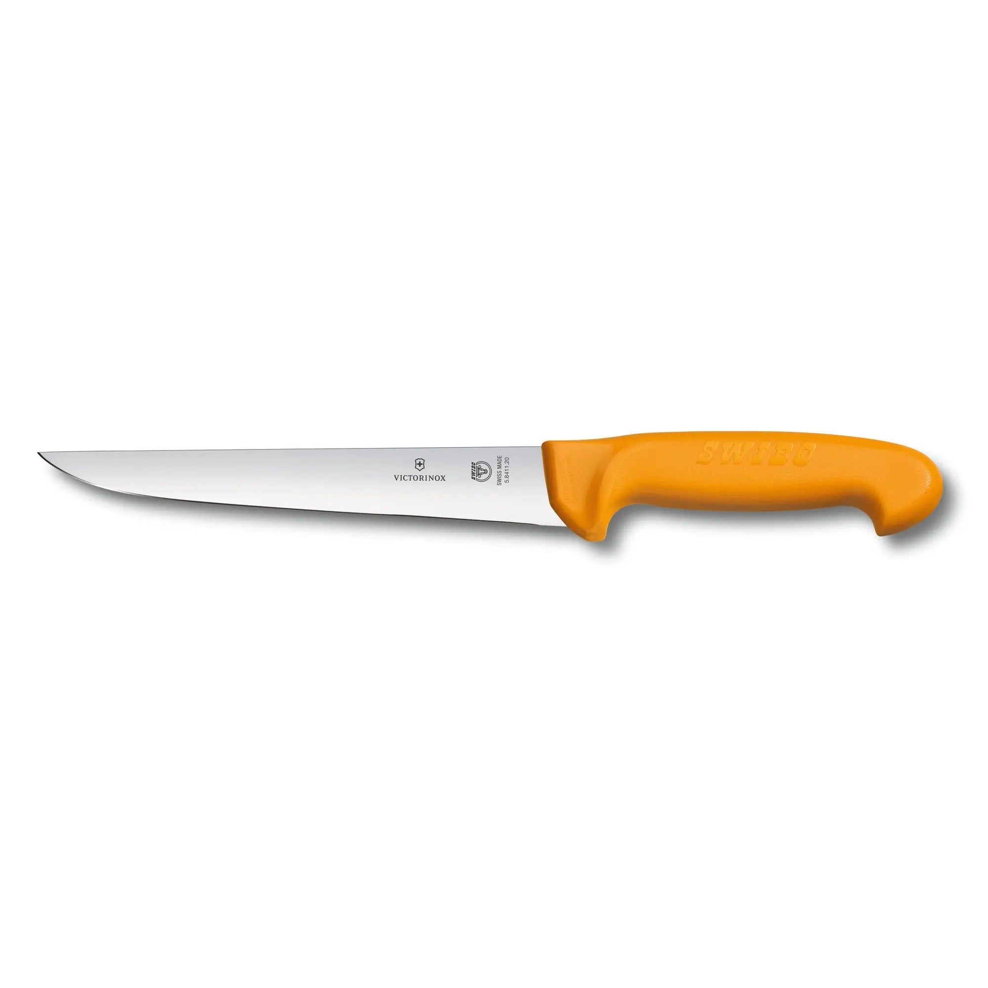 Victorinox Swibo Stechmesser 25cm – Profi-Fleischmesser mit ergonomischem Griff & langer 5.8411.25 Klinge Victorinox