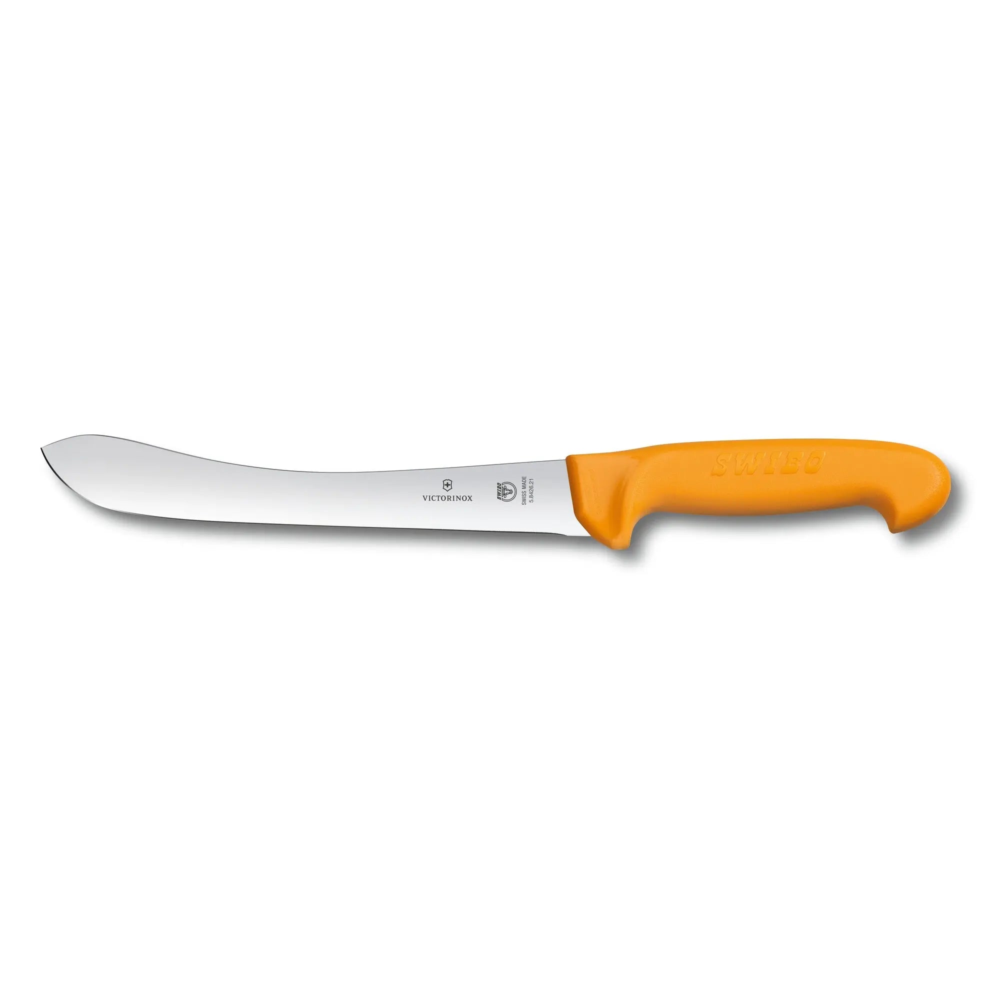Victorinox Swibo Schlachtmesser 21 cm gerade – Victorinox Profi-Messer für Fleischverarbeitung und Zerlegung 5.8426.21 Victorinox