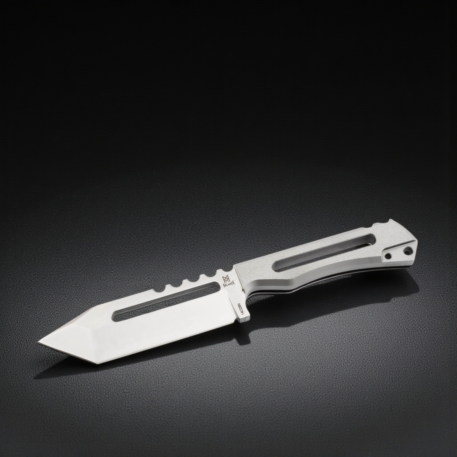 Midgards Messer Hödur Tanto Balance Line – kompaktes feststehendes EDC