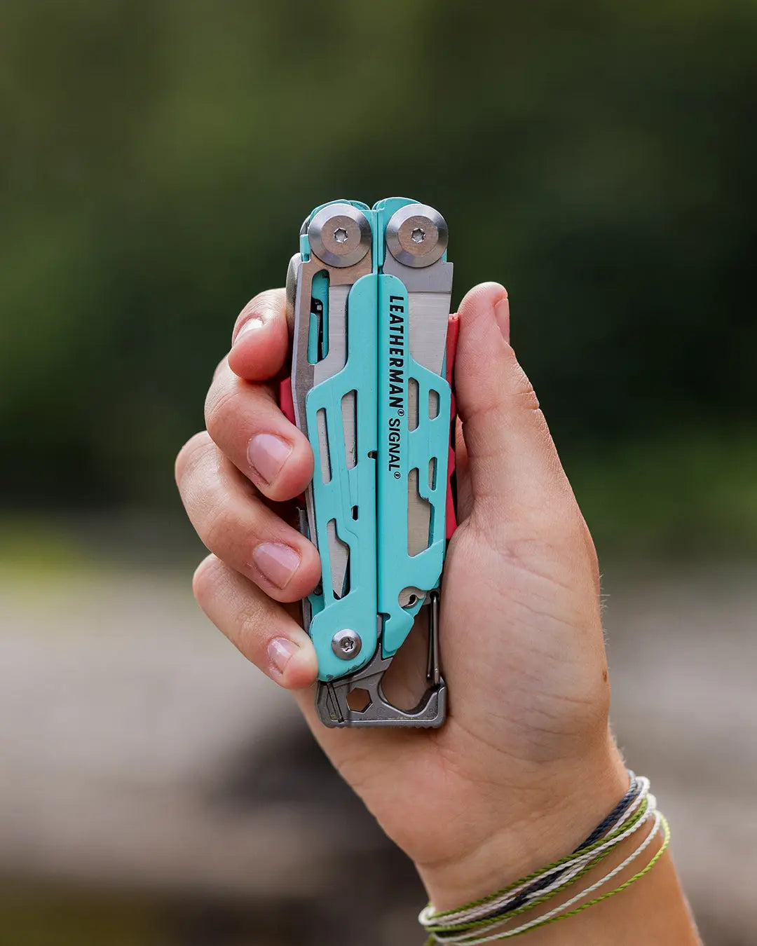Leatherman SIGNAL® Aqua & Silver 19 tools Leatherman