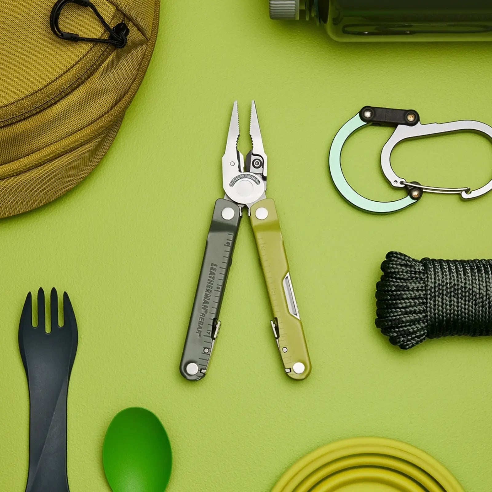 Leatherman Rebar® Mossy Slate 17 tools Leatherman