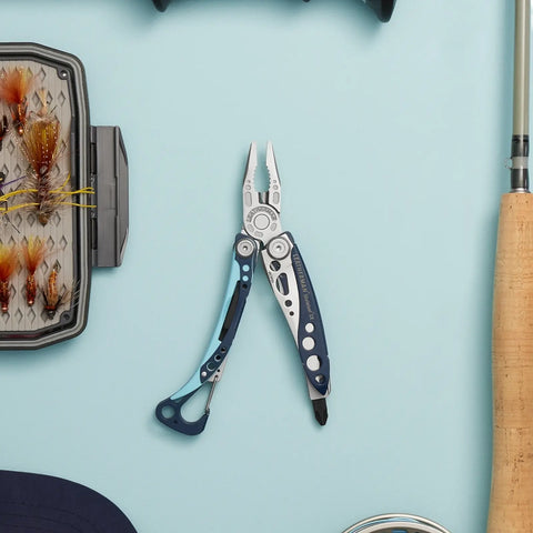 Leatherman Skeletool® CX Nocturnal Blau 7 tools Leatherman