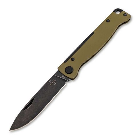 Böker Plus Atlas OD Green – leichtes, robustes §42a-konformes EDC-Taschenmesser
