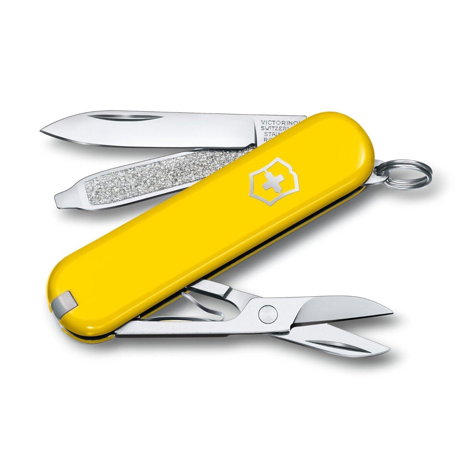 Victorinox Classic SD Taschenmesser Schlüsselanhänger Schere  Messer Etui Hülle